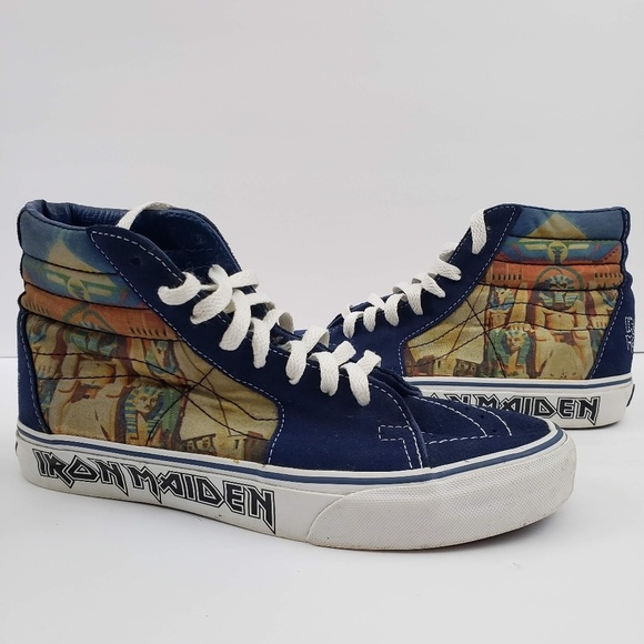 vans sk8 hi iron maiden